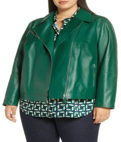 Bernice Leather Moto Jacket