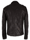 Slim Fit Leather Shirt Real Sheep Skin