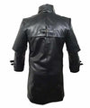 Trench Coat Real Cow Leather Coat