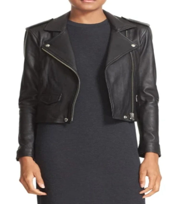 Leather Moto Jacket