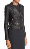 Leather Moto Jacket