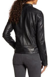 Meryl Classic Leather Biker Jacket